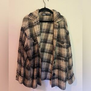 Zara Plaid Shacket